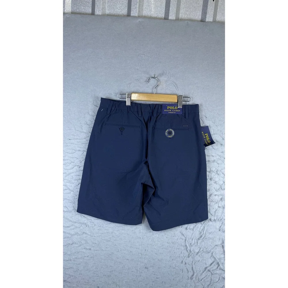 Polo Ralph Lauren Shorts Mens 30 Navy New Straight Fit Performance Golf